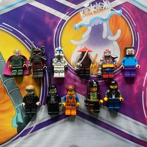 Lot Of 11 Lego Minifigures - Star Wars, Superheroes, Villains, Pirates